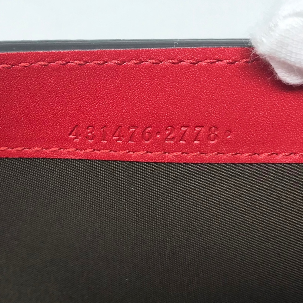 Gucci GG Supreme Canvas Peony Moon Pouch/Clutch - Picture 7 of 8